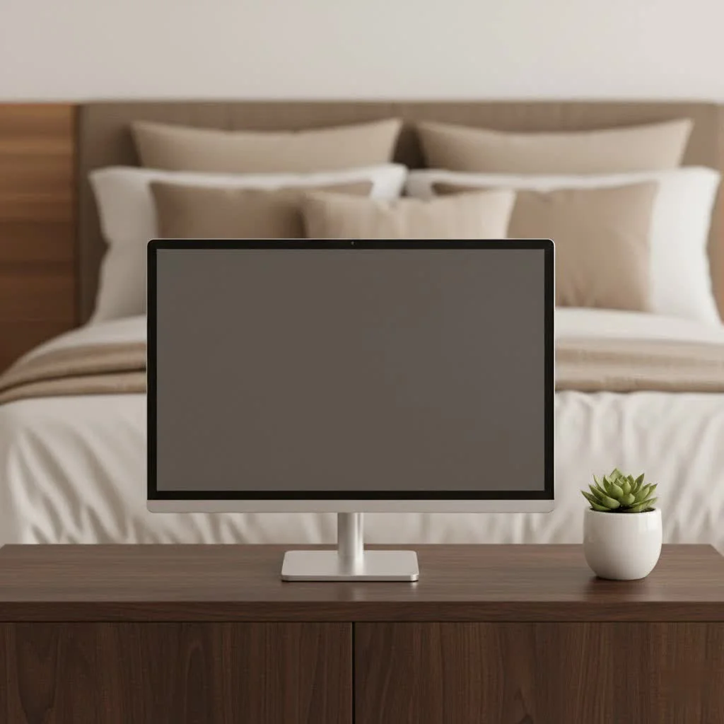 MSI computer monitor displaying vibrant graphics