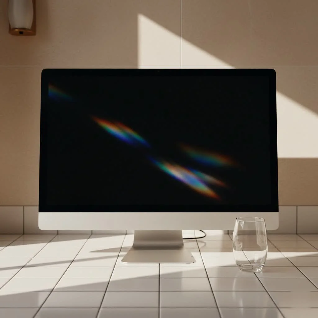 A 30-inch ultrawide computer monitor displaying a vibrant game scene